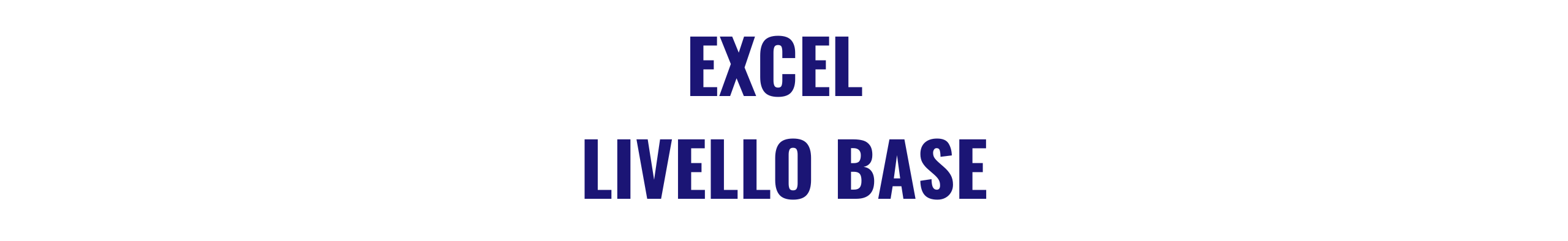 EXCEL BASE