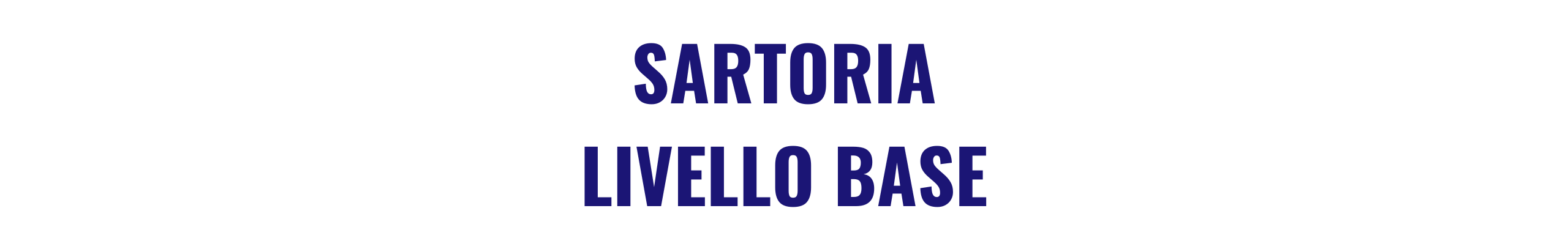 SARTORIA BASE