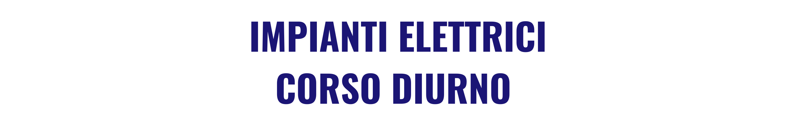 ELETTRICISTA DIURNO ELETTRICISTA DIURNO